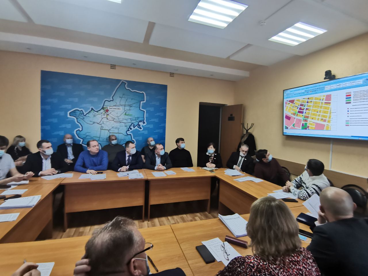 26 января ​в здании администрации состоялось заседание рабочей группы ​ депутатов Совета муниципального образования город Балаково